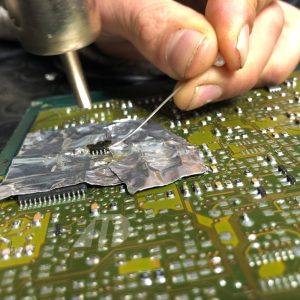 Banqueo y soldadura en UCEs.